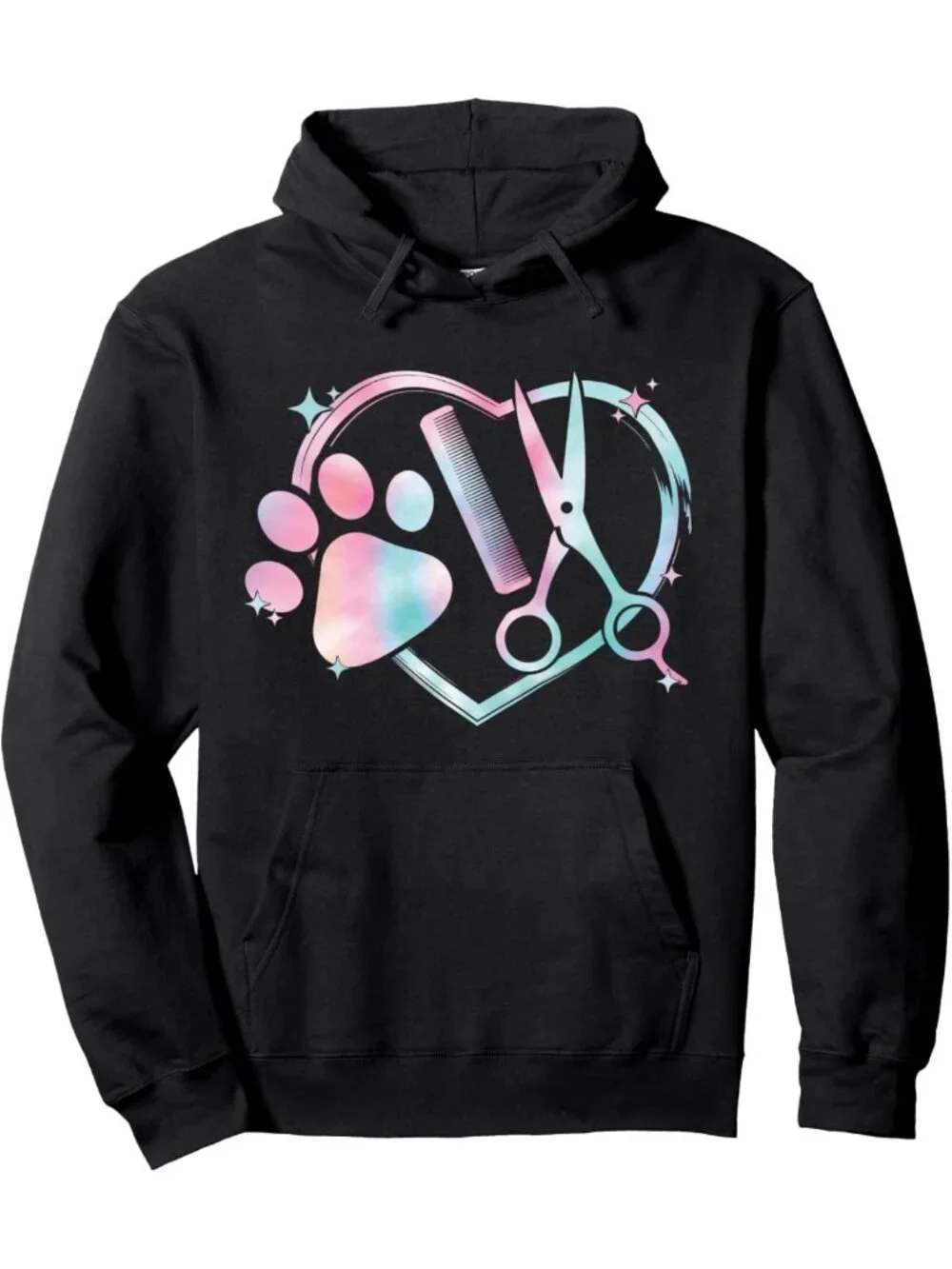 Cozy Dog Grooming Pullover Hoodie for Pet Lovers - Perfect Gift for Groomers!